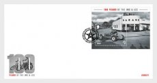 FDC Sheet 100 jaar Jersey Motor Club 2020