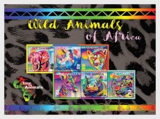Gambia - Sheet Wilde Dieren 2025