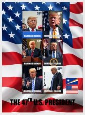 Sheet 47th President, Donald Trump 2025