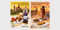 Complete set Joint-Issue Roemenië-Turkije 2026