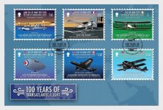 FDC 100 jaar Transatlantische Vlucht 2019