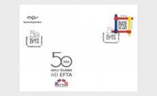 FDC 50 jaar EFTA 2020