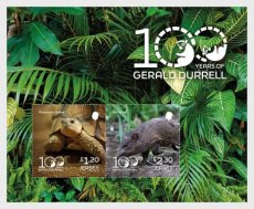 Sheet 100 jaar Gerald Durrell 2025