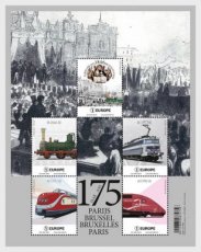 Sheet 175 jaar Trein Parijs-Brussel 2021
