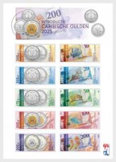 Sheet Caribische Gulden 2025