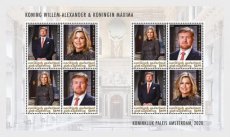 Sheet Koning Willem Alexander en Maxima 2020