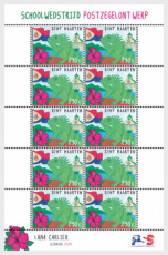 Sheet Postzegelontwerp Kinderen 2026