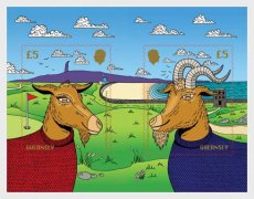 Sheet Royal Guernsey Goat 2025